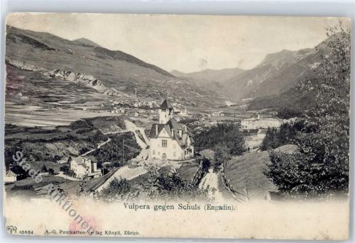 7552 Vulpera Gebrauchsspuren Blick gegen Schuls