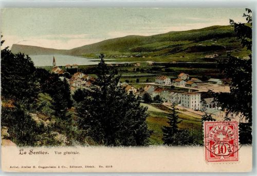 1347 Le Sentier 1907 - Kirche