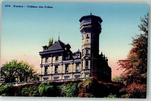 1815 Clarens - Chateau des Cretes