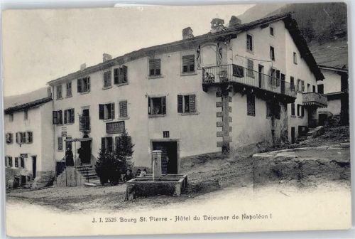 1946 Bourg-St-Pierre - Hotel du Dejeuner de Napoleon