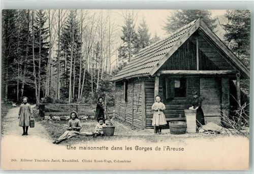 2015 Areuse - Une maisonnette dans les Gorges Kind Korb Fass