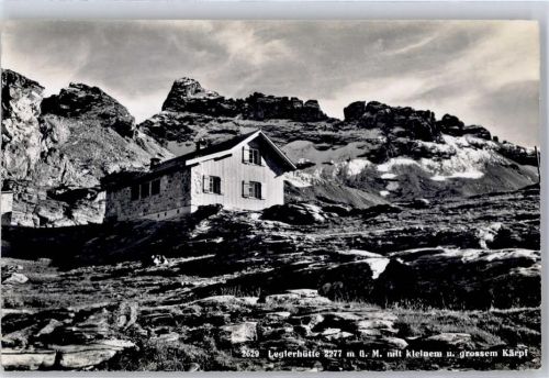 8762 Schwanden GL - Leglerhütte mit kleinem und großem Kärpf