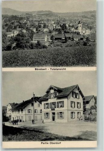 8344 Bäretswil 1914 - Partie Oberdorf
