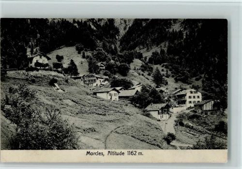 1892 Morcles 1906 - Altitude 1162 m, gute Erhaltung AK