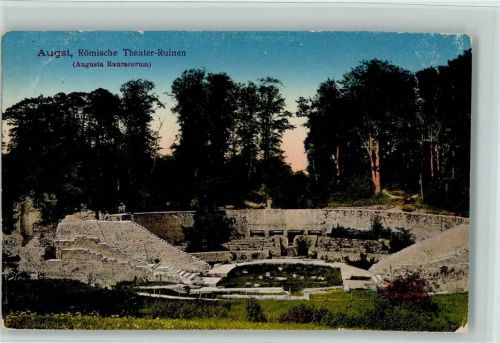 4302 Augst BL - Römische Theater-Ruinen Augusta Rauracorum
