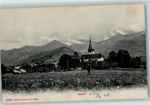 3703 Aeschi b. Spiez - Kirche