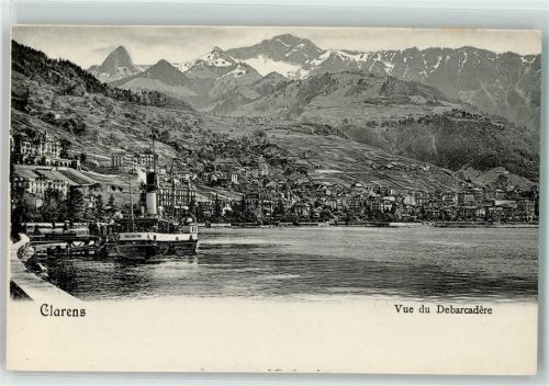 1815 Clarens - Dampfschiff Helvetie