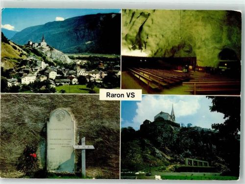 3942 Raron - Grabstätte Rainer Maria Rilke Felsenkirche Burg