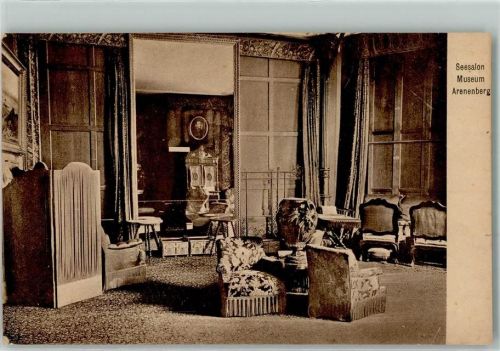 8268 Salenstein - Schloss Arenenberg Seesalon im Museum