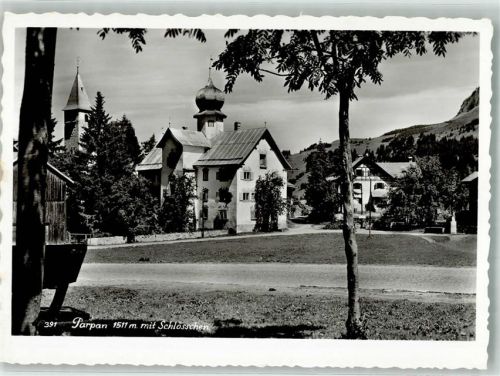 7076 Parpan Foto AK Schloss