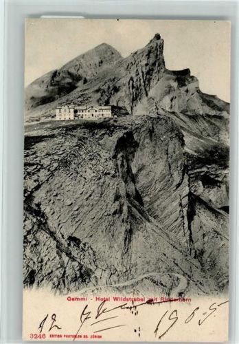 Wildstrubel 1905 - Hotel Wildstrubel