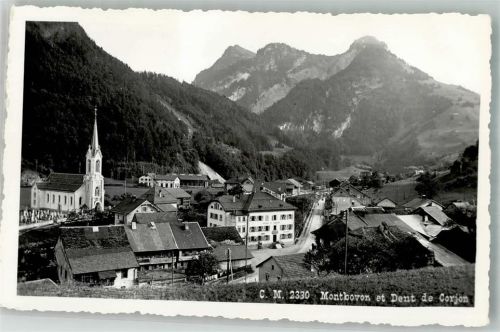 1669 Montbovon Foto AK