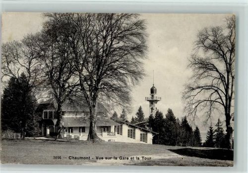 2067 Chaumont - Vue sur la Gare et la Tour