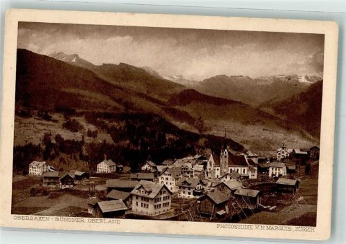 7133 Obersaxen Affeier Foto AK Foto Marquis