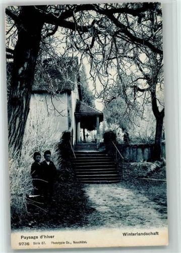 3532 Zäziwil 1908 - Winterlandschaft