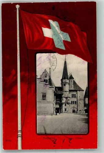 1580 Avenches 1902 Gebrauchsspuren Schloss