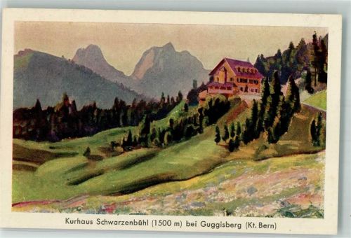 3158 Guggisberg 1937 - Hotel Kurhaus Schwarzenbühl