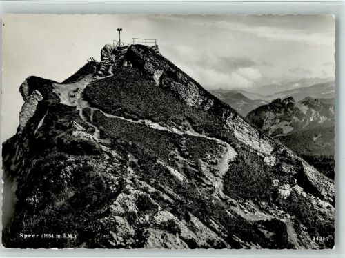 Speer Walensee - Gipfel Aussichtsplatform