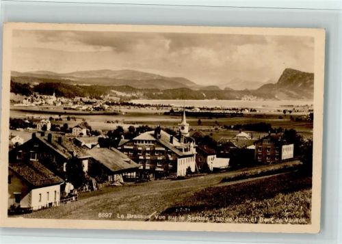 1348 Le Brassus - Vue sur le Sentier Lac de Joux et Dent de Vaulion