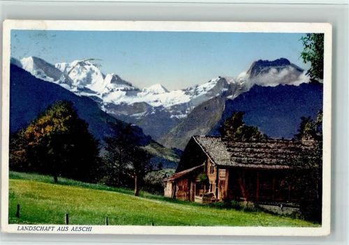 3703 Aeschi b. Spiez - Landschaft