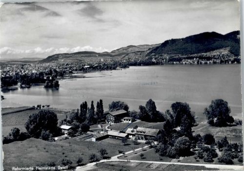 3645 Gwatt (Thun) - Heimstätte , Fliegeraufnahme