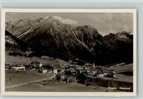 7482 Bergün Bravuogn - Albulatal Gesamtansicht