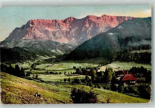 6013 Eigenthal 1908 Foto AK Kurhaus Hüttenstempel Pilatus Foto Goetz