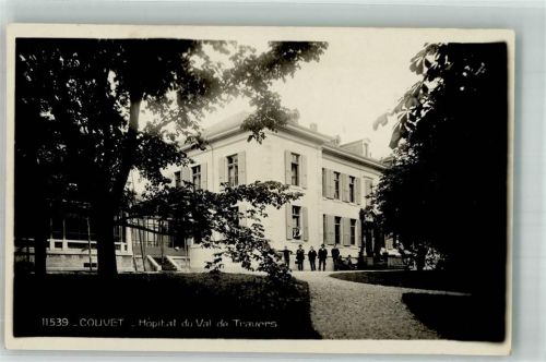 2108 Couvet 1935 Foto AK Krankenhaus