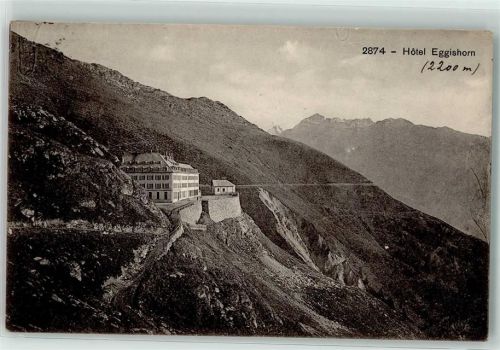 Eggishorn 1911 - Hotel