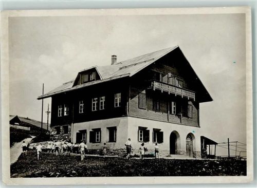 7428 Tschappina 1947 Gebrauchsspuren St. Galler Ferienkolonie Ober-Tschappina