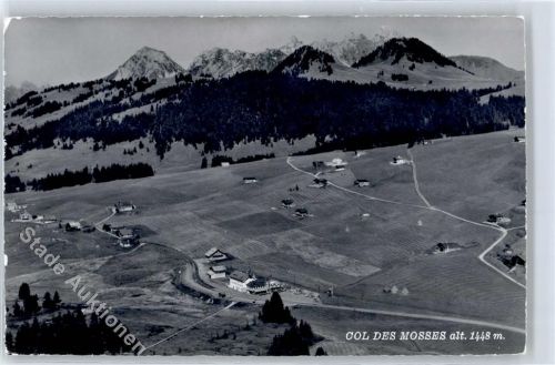 Col des Mosses - Fliegeraufnahme, Chaine de la Gumfluh