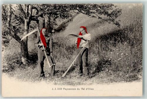 1873 Val-d'Illiez - Paysannes