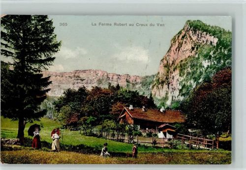 2103 Noiraigue - La Ferme Robert au Creux du Van