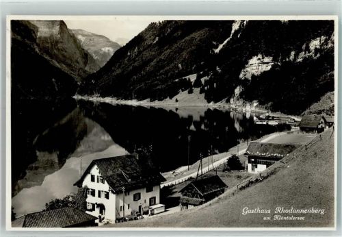 8750 Klöntal - Gasthaus Rhodannenberg am Klöntalersee
