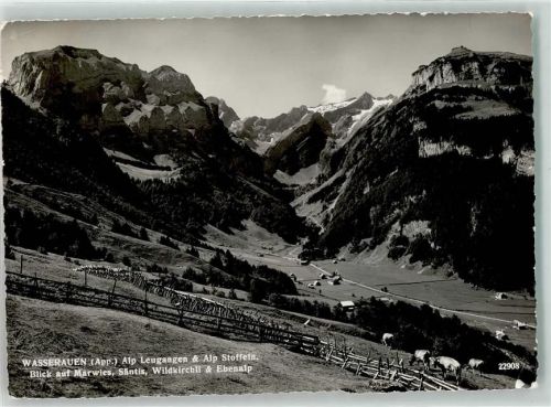 9057 Wasserauen - Alp Leugangen Marwies Säntis