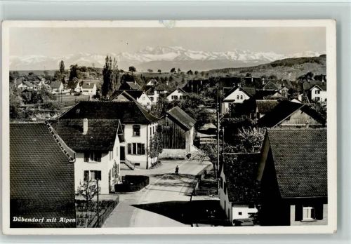 8600 Dübendorf Foto AK Alpen