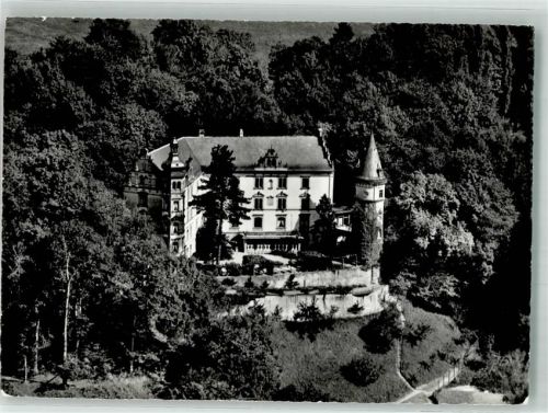 8536 Hüttwilen 1955 Foto AK Schloss Steinegg Kurhaus