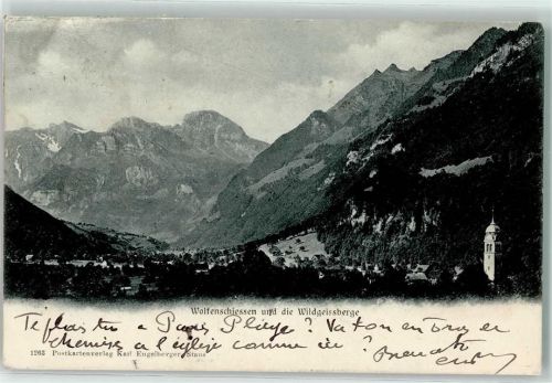 6386 Wolfenschiessen 1906 - Wildgeissberge