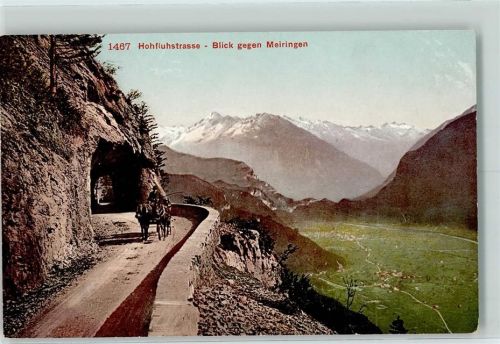 6083 Hasliberg Hohfluh - Hohfluhstraße Pferdekutsche