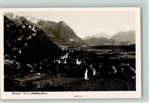 Vaduz, Foto ca 1950 AK