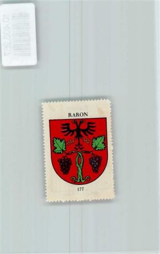 3942 Raron - Vignette Wappen Kaffee Hag ca 1920-1940 Doppeladler Weinstock