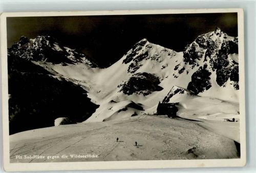 Piz Sol - Hütte Wildseelücke Winter
