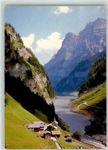 7315 Vättis Foto AK St. Martin Calfeisental Foto Fetzer Stausee Gigerwald