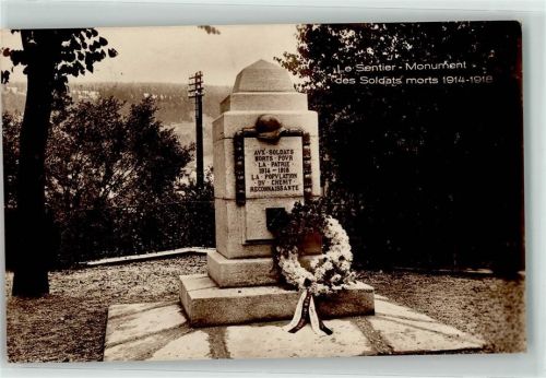 1347 Le Sentier - Monument des Soldats morts