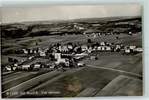 2336 Les Bois - Jura Bernois Vue aerienne