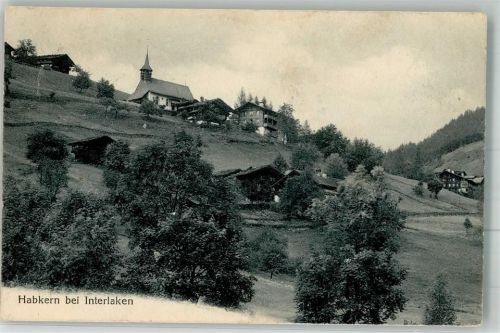 3804 Habkern 1924 Foto AK Habkern