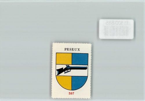 2034 Peseux - Vignette Wappen Kaffee Hag ca 1920-1940 Peseux