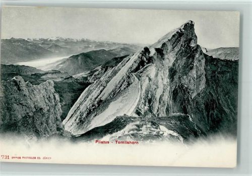 1904 - Pilatus - Tomlishorn - gute Erhaltung AK