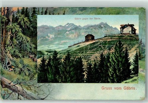 Gäbris 1906 Passepartout Gasthaus