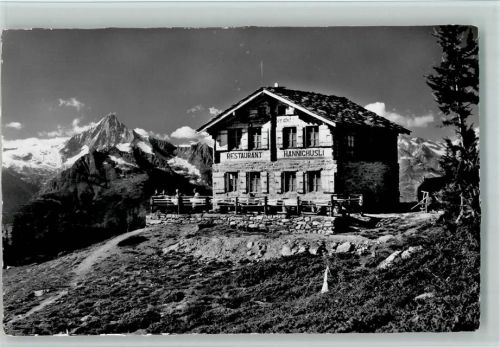 3925 Grächen - Restaurant Hannighüsli Hannigalp Mattertal